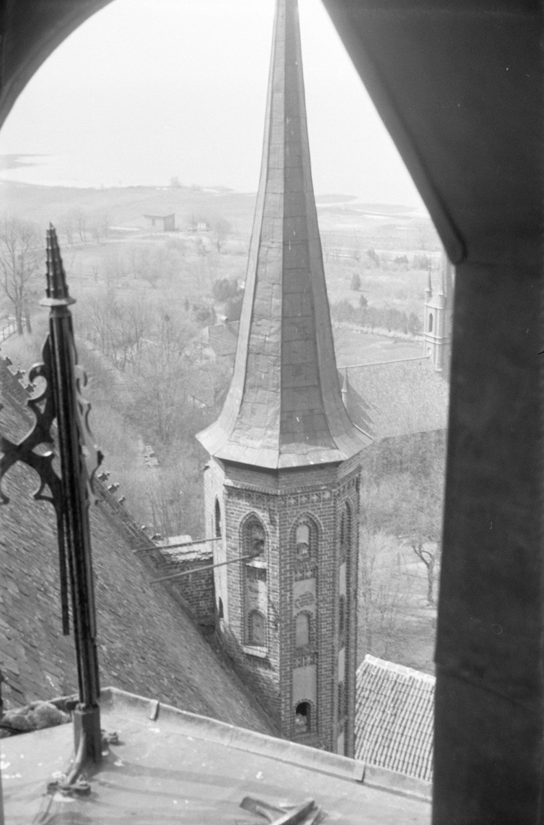 płn.-zach. wieżyczka Bazyliki archikatedralnej Wniebowzięcia Najświętszej Maryi Panny i św. Andrzeja we Fromborku, skan 1