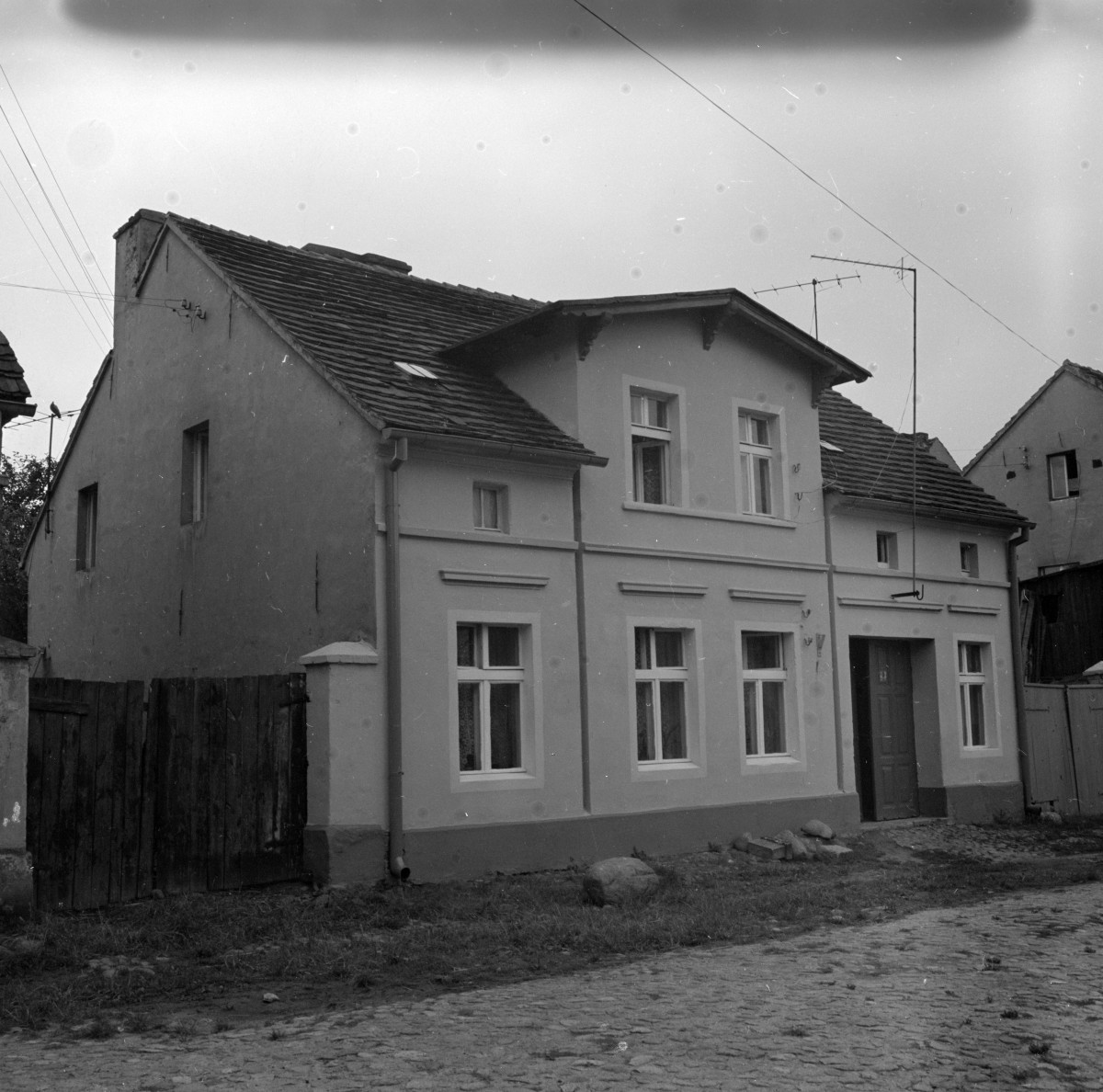 dom mieszkalny - elewacja, skan 1