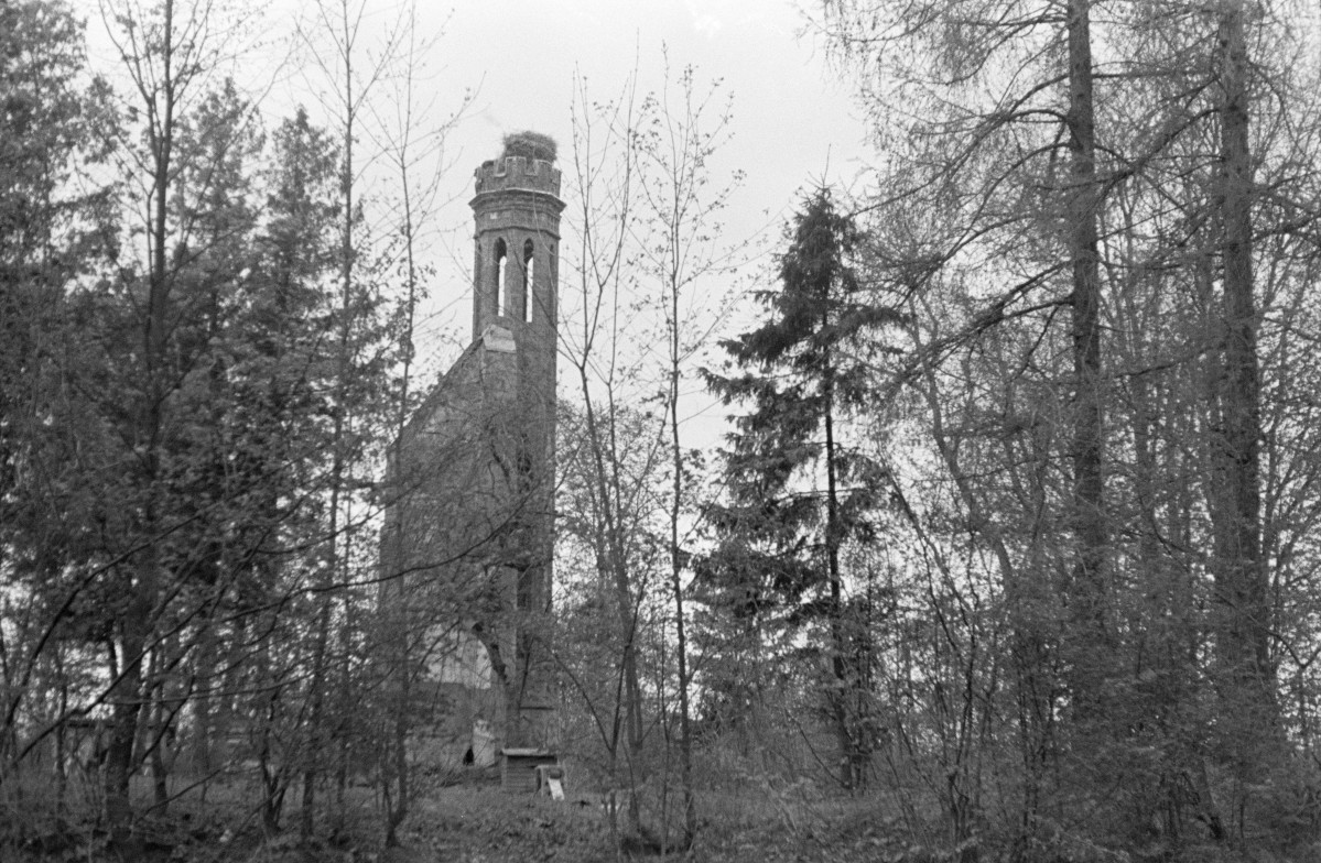 pałac Paca - fragment ruin, skan 1