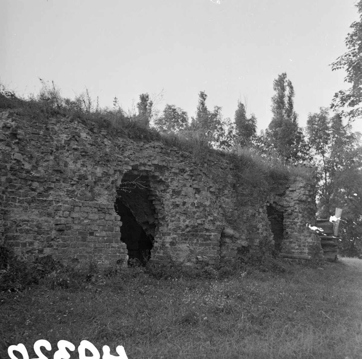 zamek Sapiehów - ruiny , skan 1