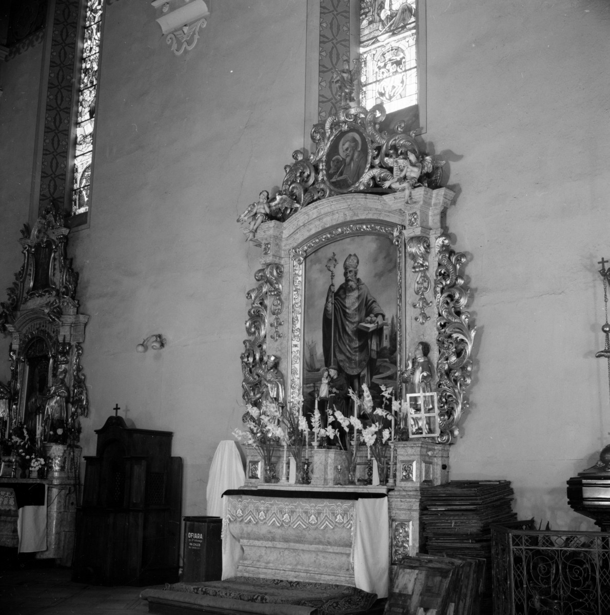 katedra św. Mikołaja Biskupa - ołtarz boczny, skan 1