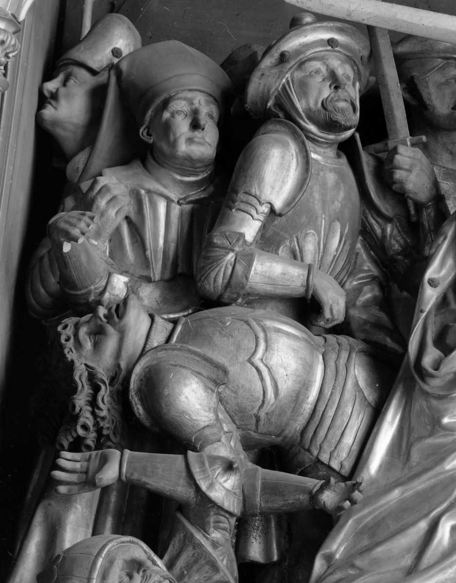 Kościół Mariacki pw. Wniebowzięcia Najświętszej Marii Panny - tryptyk Św. Stanisława - część środkowa, fragment, skan 1