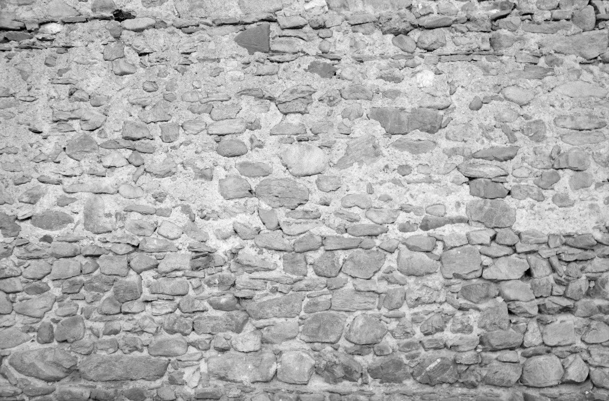mury miejskie - mur obronny - fragment, skan 1