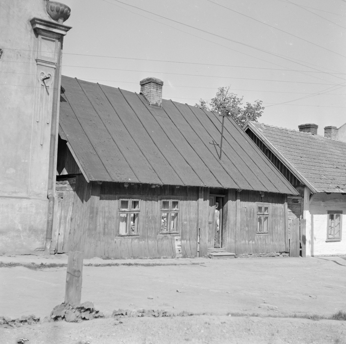 chałupa - elewacja frontowa, skan 1