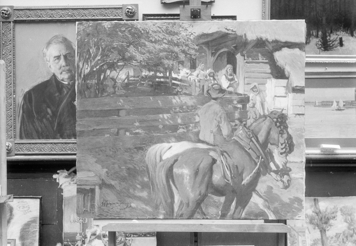 Muzeum w Lublinie - Tetmajer Włodzimierz "Zaręczyny", 990x1140 mm, skan 1