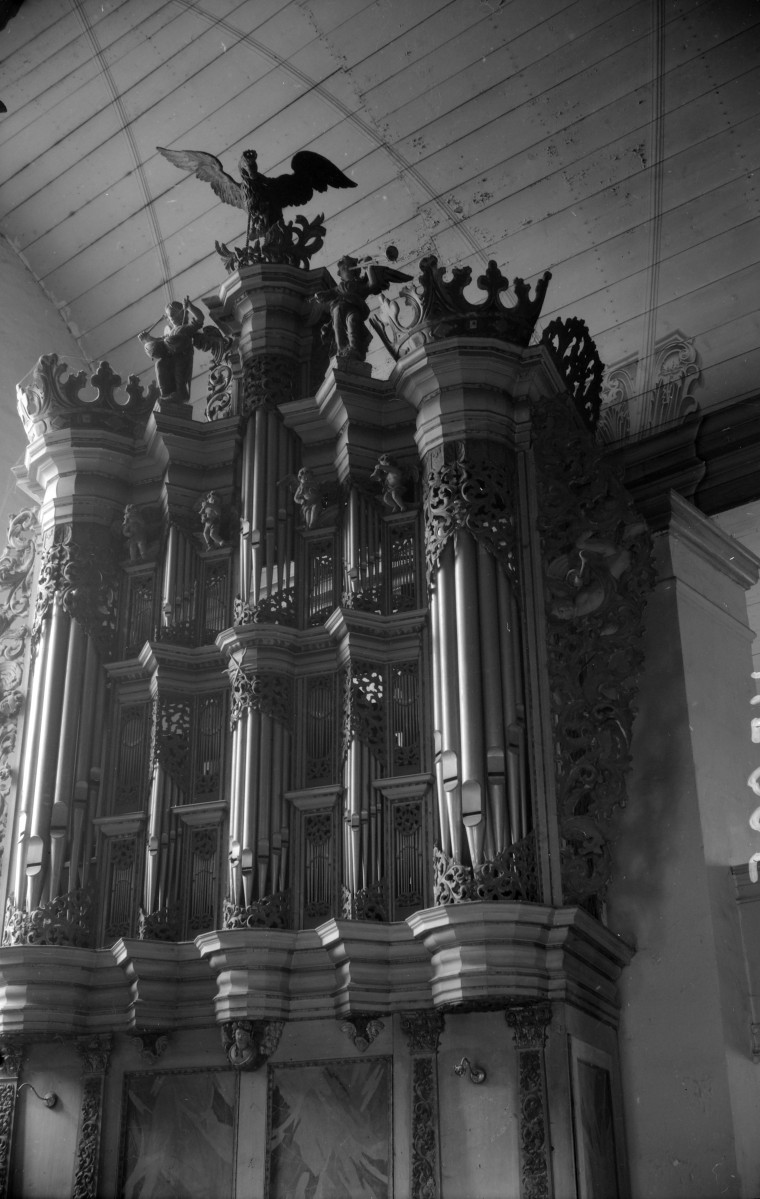 Kościół św. Bartłomieja - prospekt organowy, skan 1