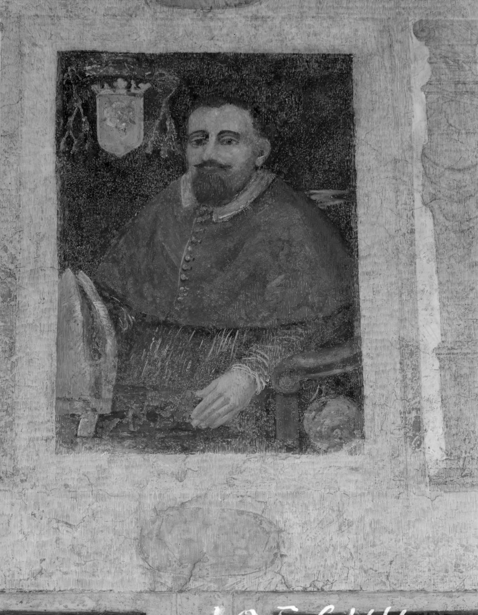 pałac Biskupów Krakowskich - Izba Stołowa Górna /sala portretowa/ /I p./ - ściana północna - portret Bodzanty Jankowskiego, skan 1