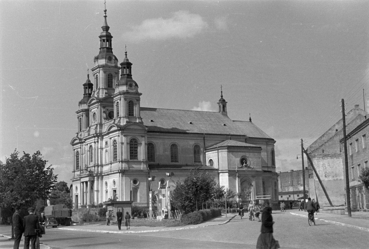 kościół pw. św. Lamberta - elewacja południowo - zachodnia, skan 1