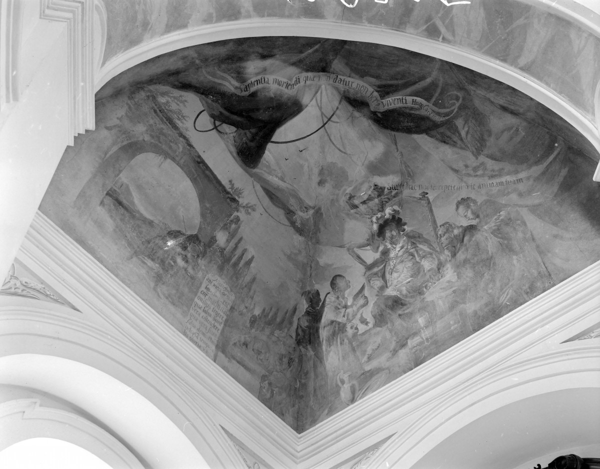 Kościół pw. NMP i św. Mikołaja - fragment polichromii, skan 1