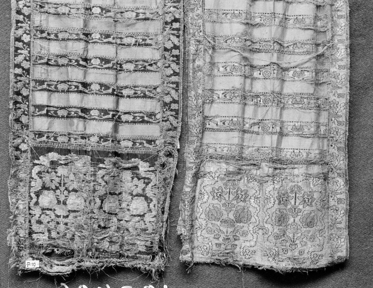 kościół pw. Wniebowzięcia Najświętszej Maryi Panny i św. Zygmunta - Muzeum Diecezjalne - zbiory - pas polski złoto i srebrnolity - fragment, skan 1