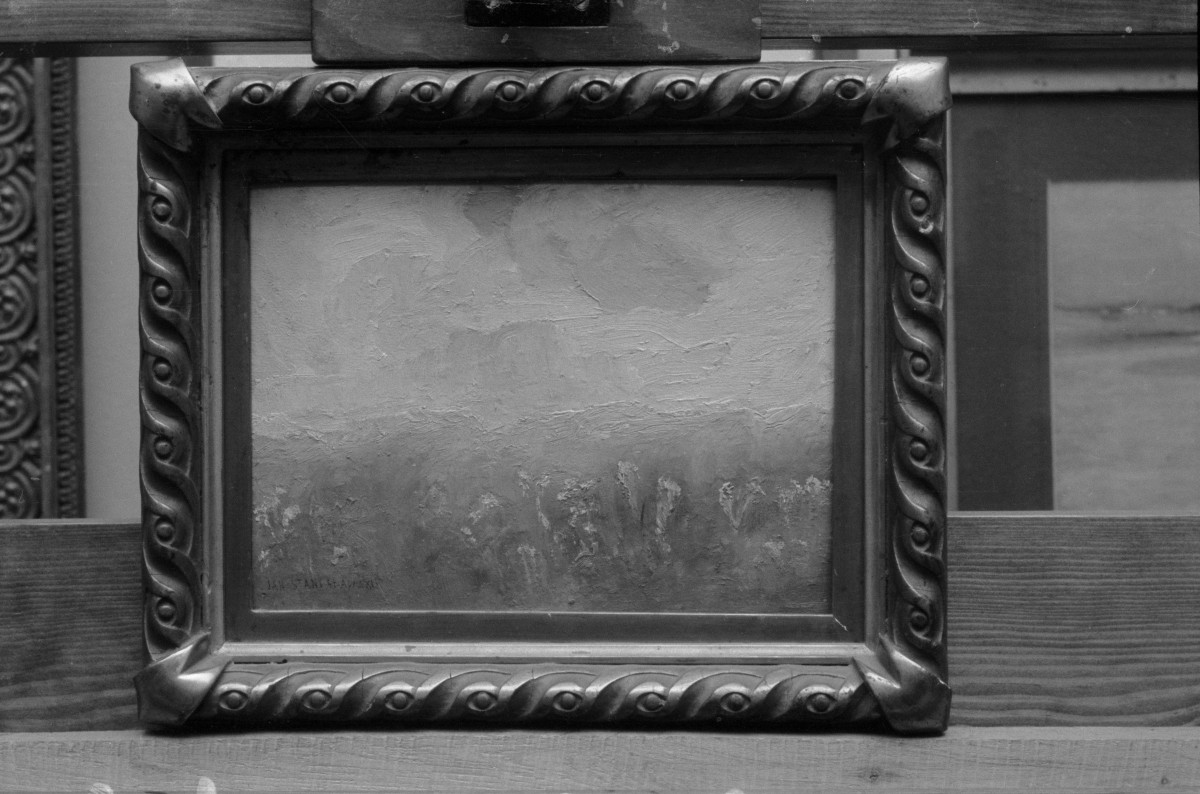 Muzeum w Lublinie - Stanisławski Jan "Krajobraz polny", 155x210 mm, skan 1