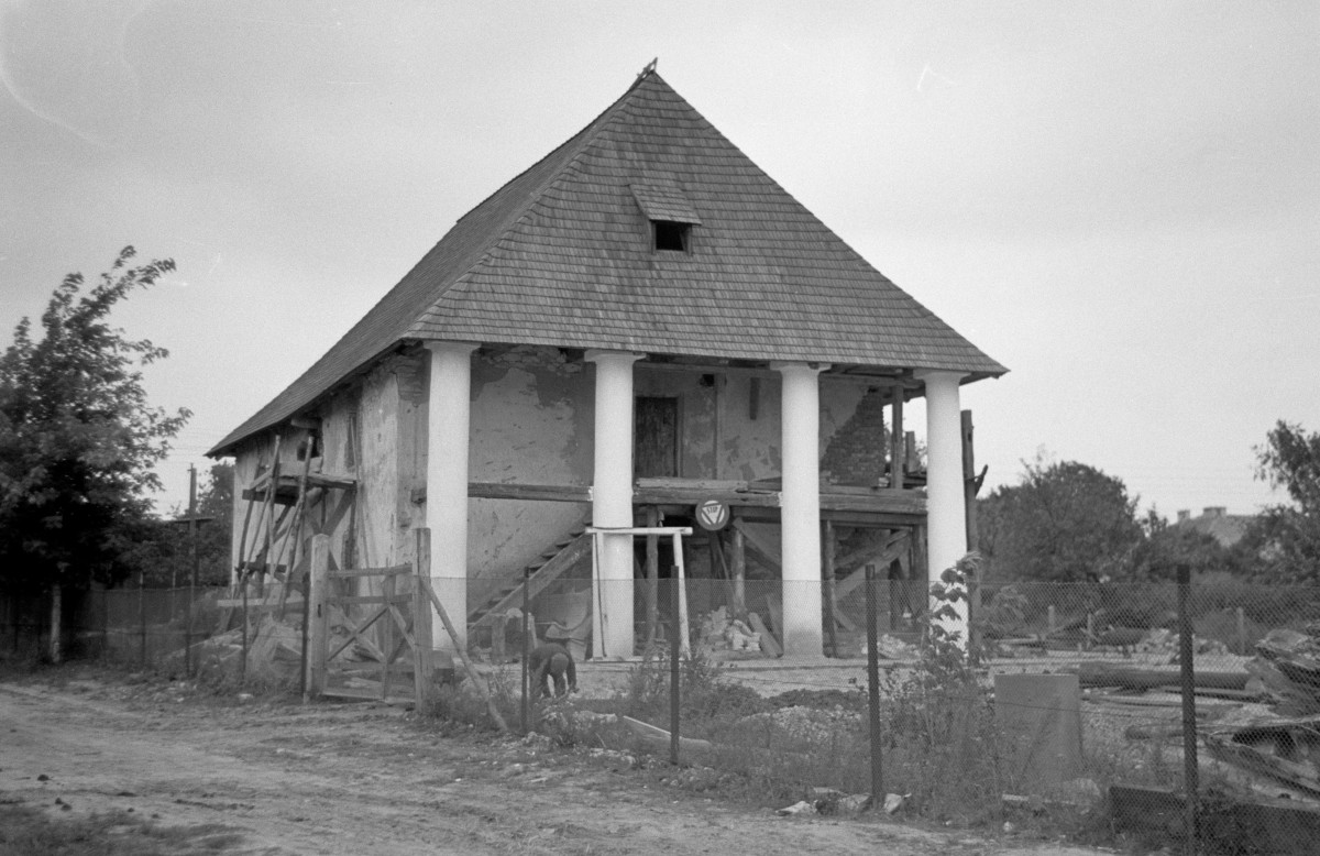 spichlerz - fasada, portyk, skan 1