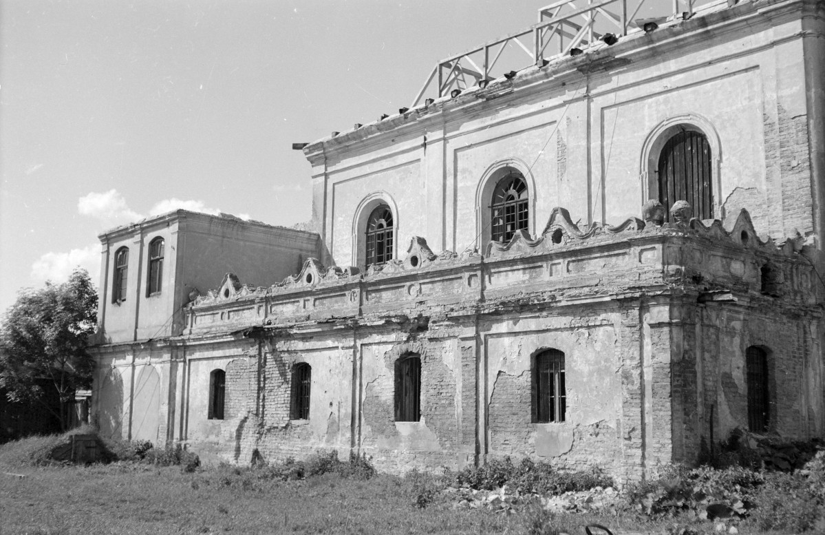 synagoga - elewacja południowa, skan 1