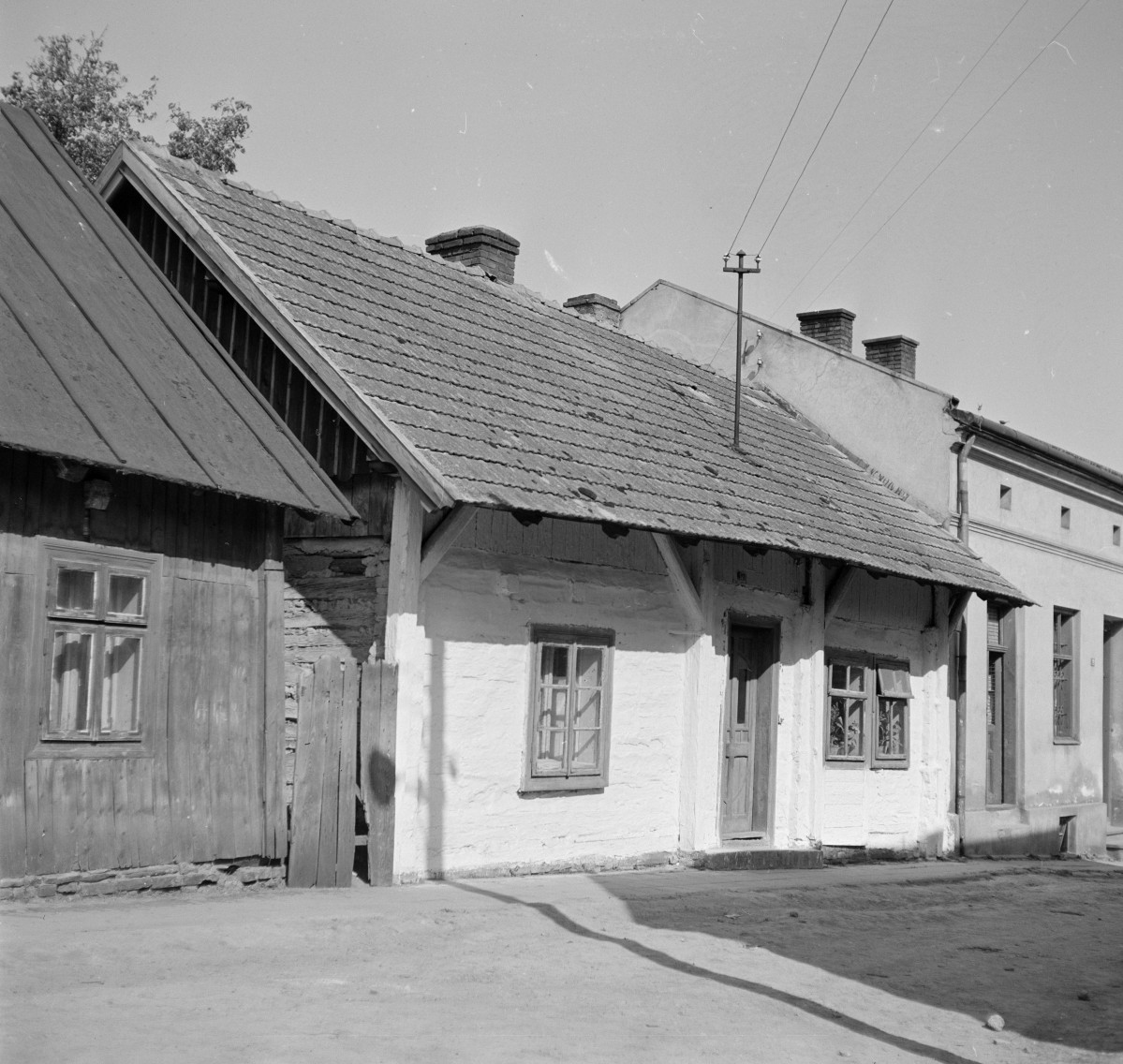 chałupa - elewacja frontowa, skan 1
