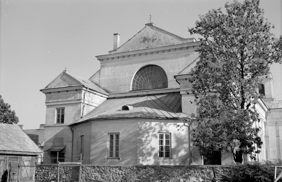 konkatedra św. Aleksandra - elewacja prezbiterium, skan 1