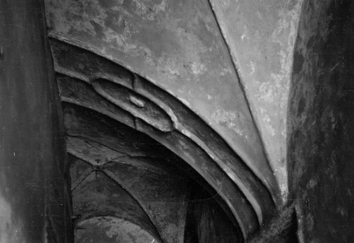 dom ,sklepienie krzyżowo-żebrowe sieni, skan 1