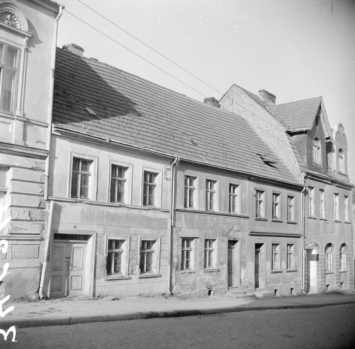 kamienica - elewacja, skan 1
