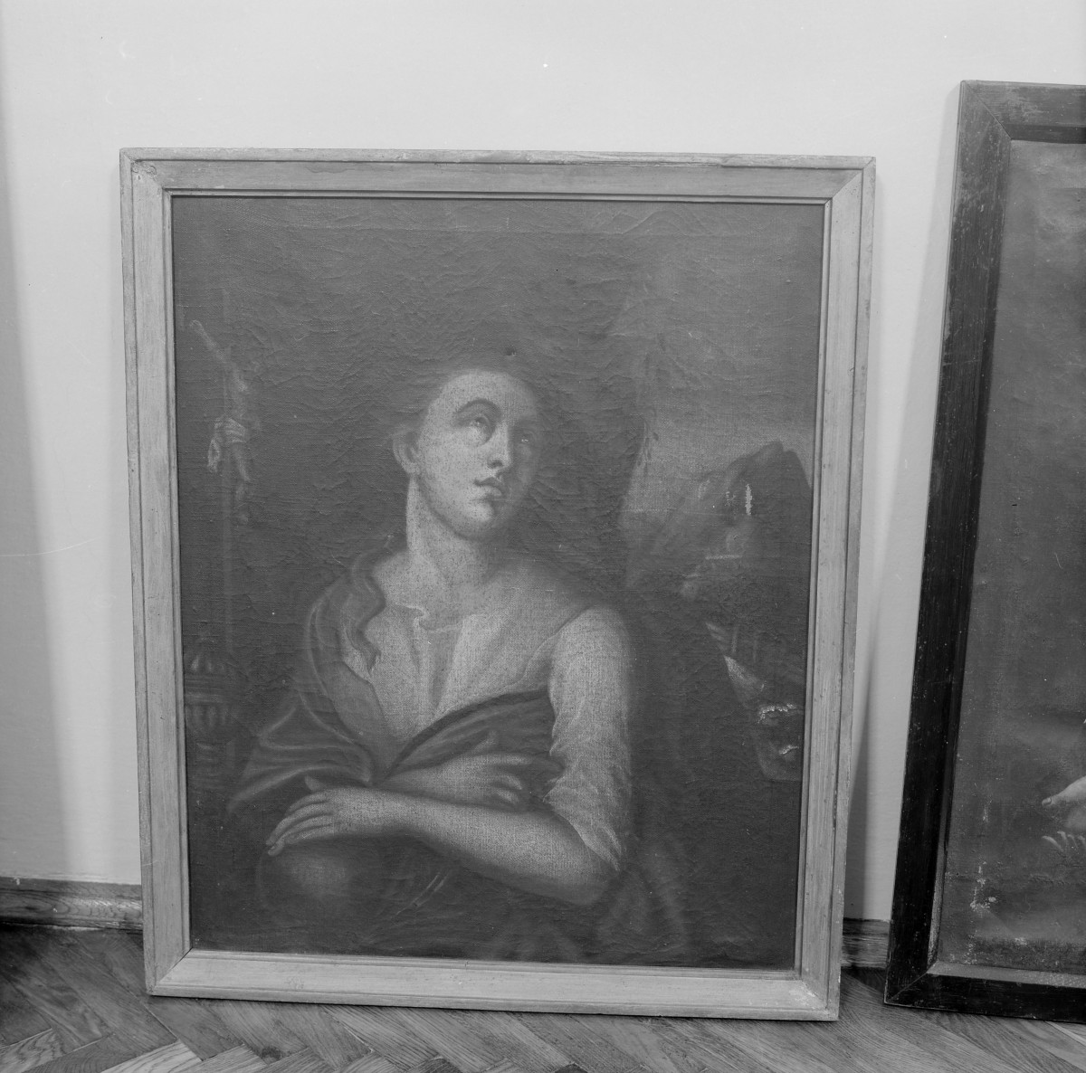 klasztor ss. Benedyktynek - obraz św. Marii Magdaleny XVIII-XIX w., skan 1