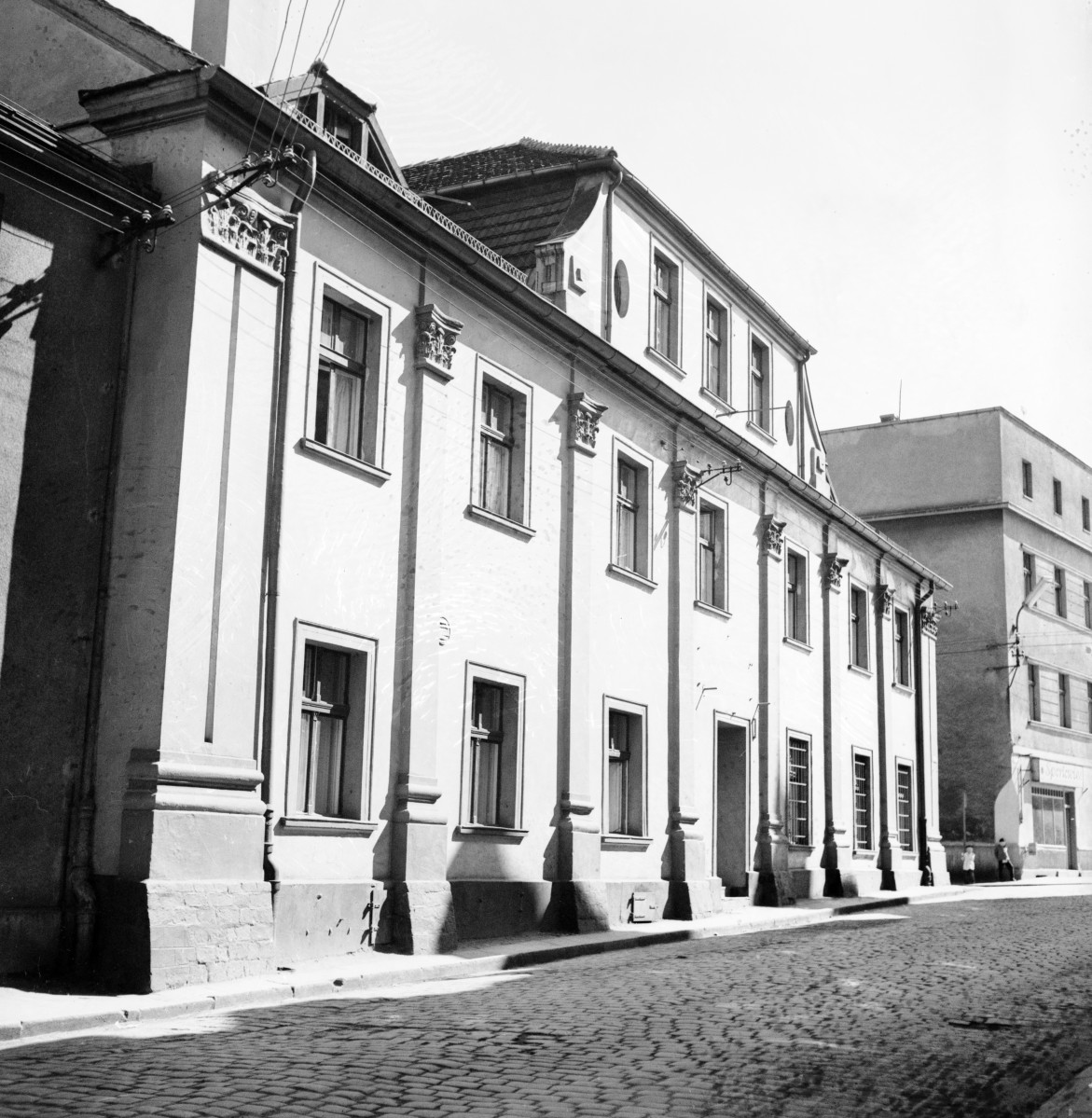kamienica - elewacja płd. - wsch., skan 1