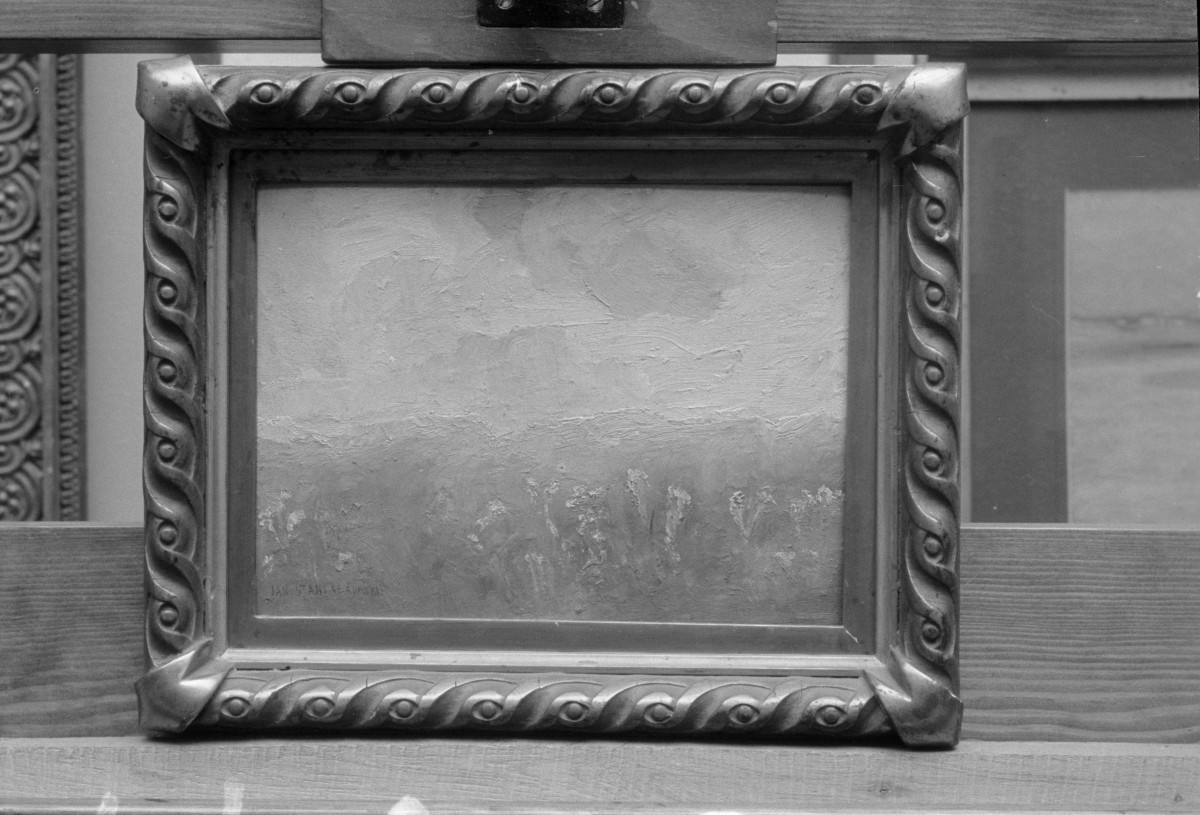 Muzeum w Lublinie - Stanisławski Jan "Krajobraz polny", 155x210 mm, skan 1