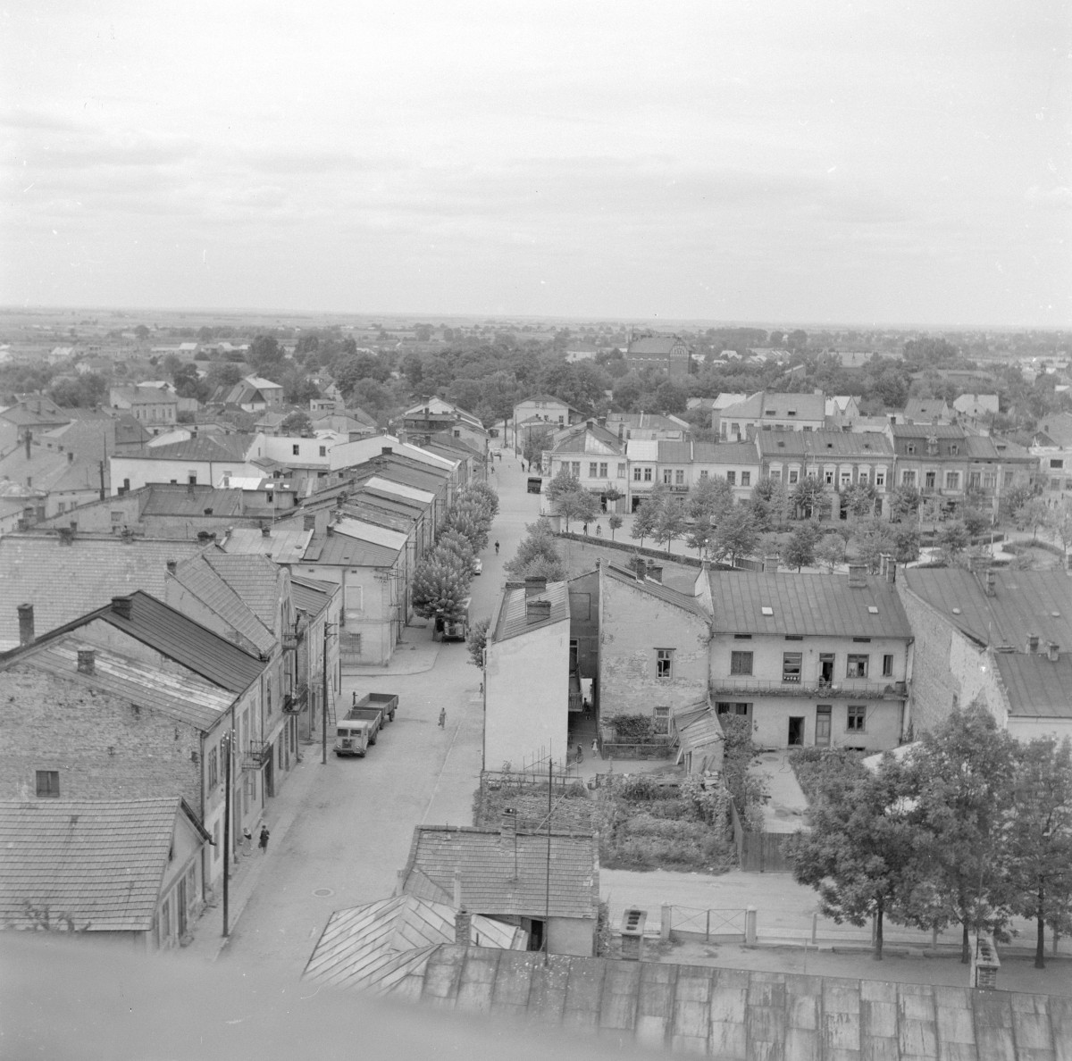 fragment panoramy miasta, skan 1