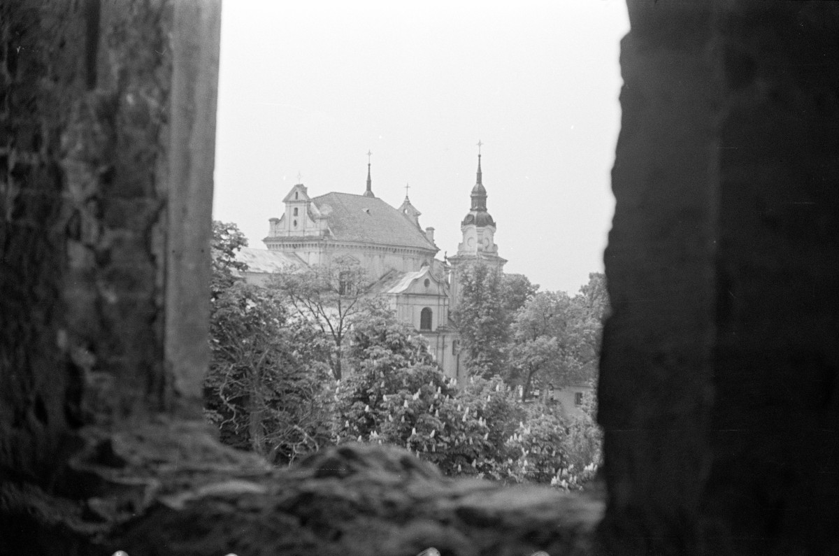 kościół - elewacja boczna, skan 1