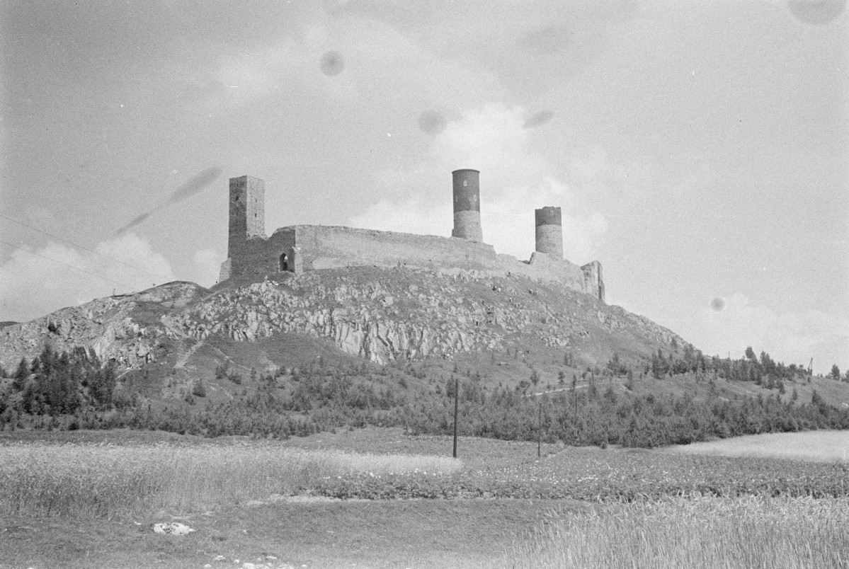 zamek królewski - widok ogólny, skan 1