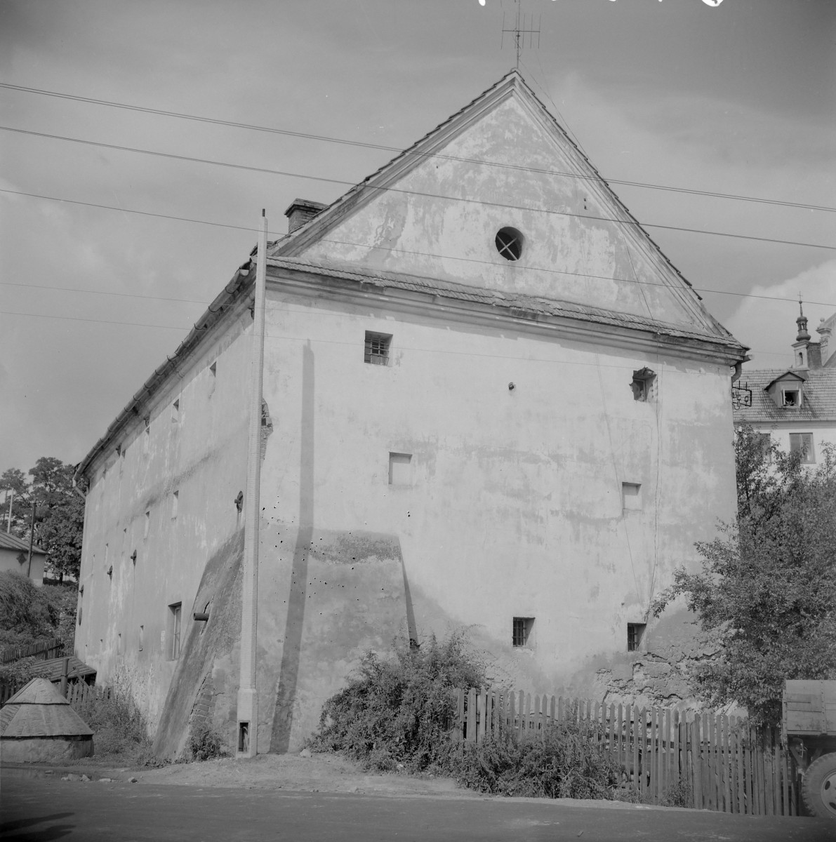 spichlerz,  dawna ul. Rybitwy - widok ogólny, skan 1