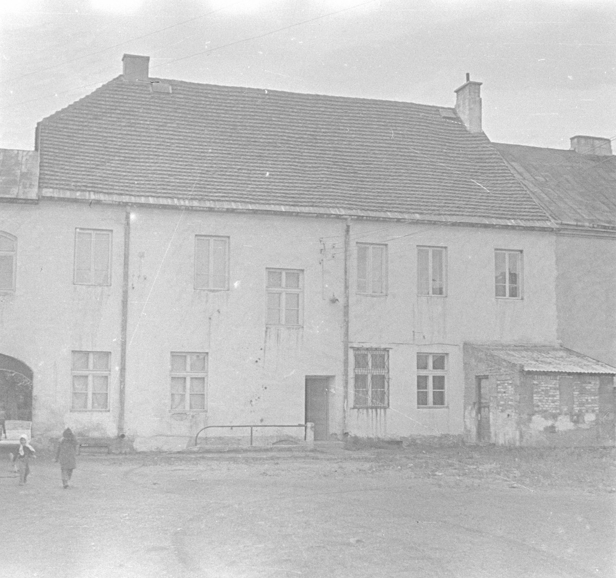 dom, dawna ul. Kościuszki 68 - elewacja od podwórza, skan 1