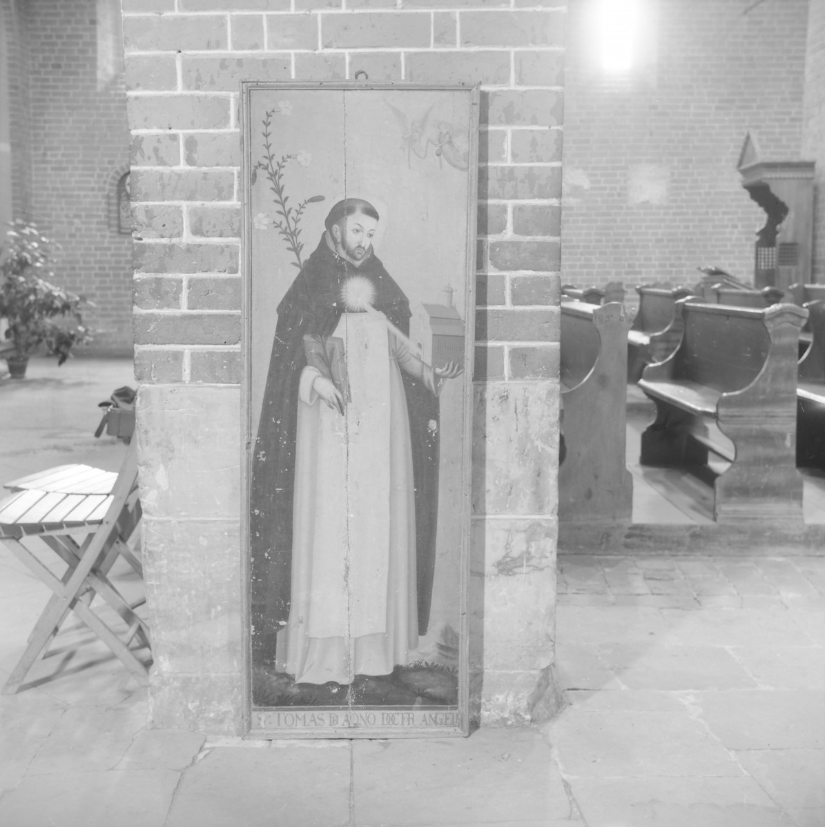 zespół klasztorny Dominikanów, kościół pw. św. Jakuba - wnętrze: skrzydło poliptyku, skan 1