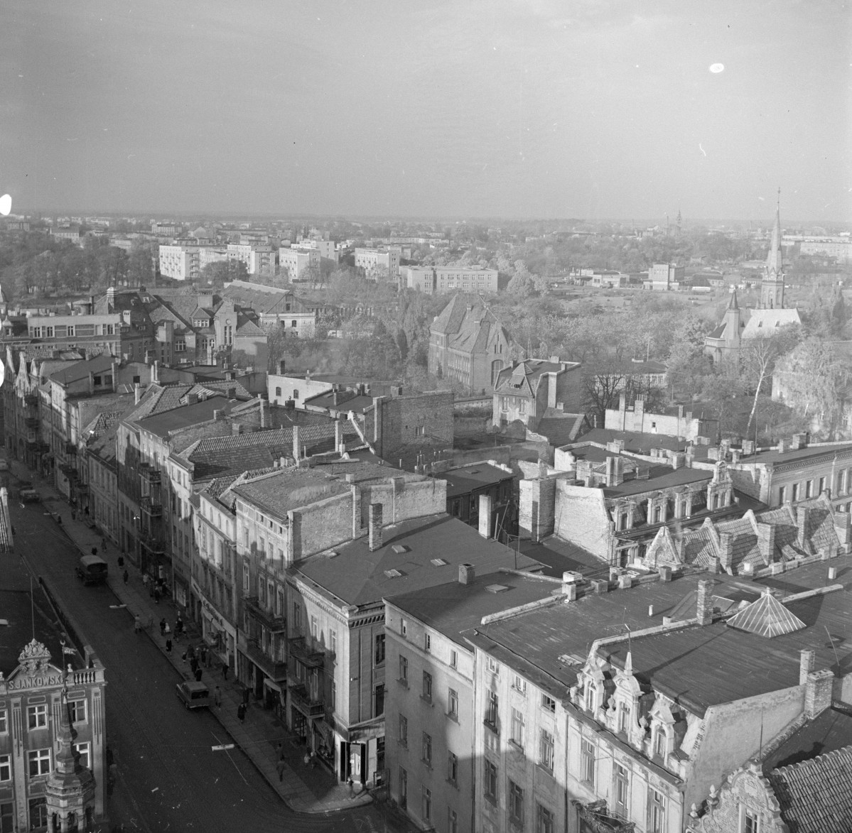 panorama miasta od płn. - zach., skan 1