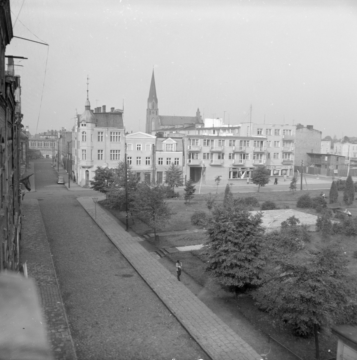 panorama starego miasta od zachodu - odcinek A, skan 1