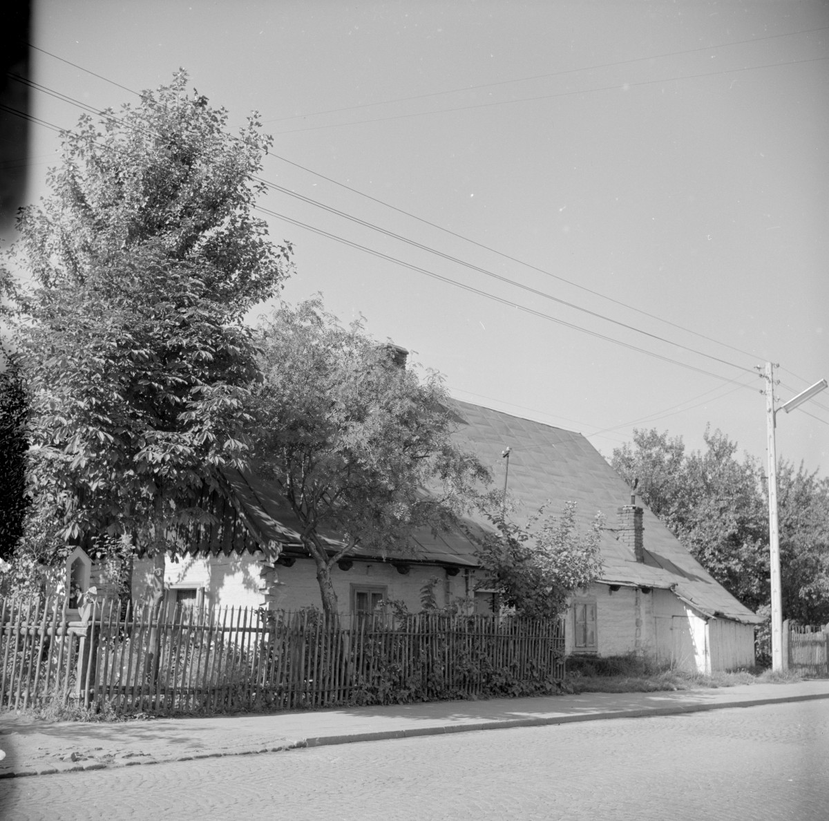 dom - zabudowa drewniana, elewacja, skan 1