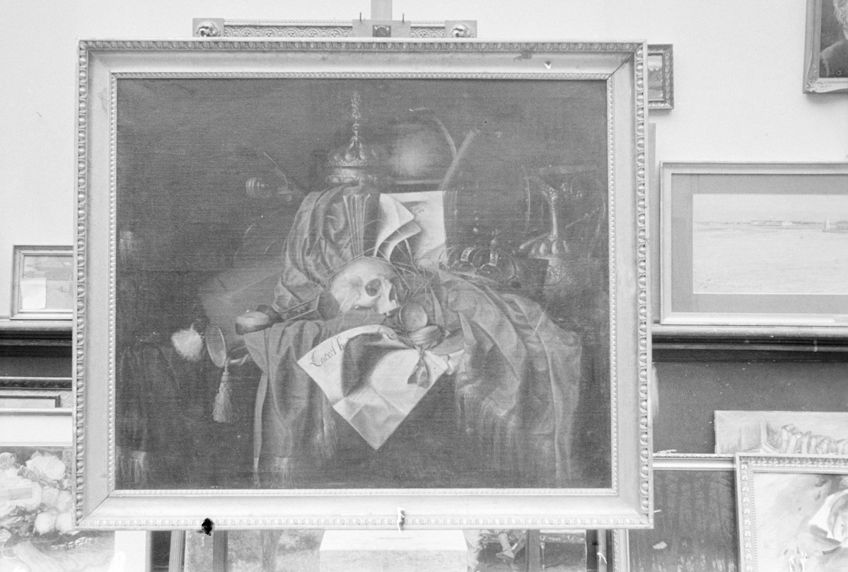 Muzeum Pomorskie w Gdańsku - N.C. Gysbrechts "Martwa natura", skan 1