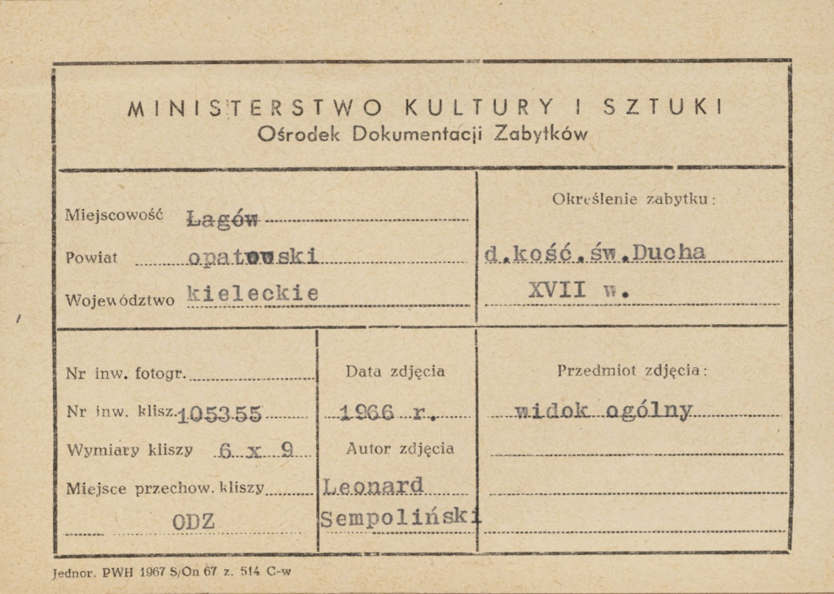 Widok ogólny na d. kościół i szpital św. Ducha - metryczka


, skan 1