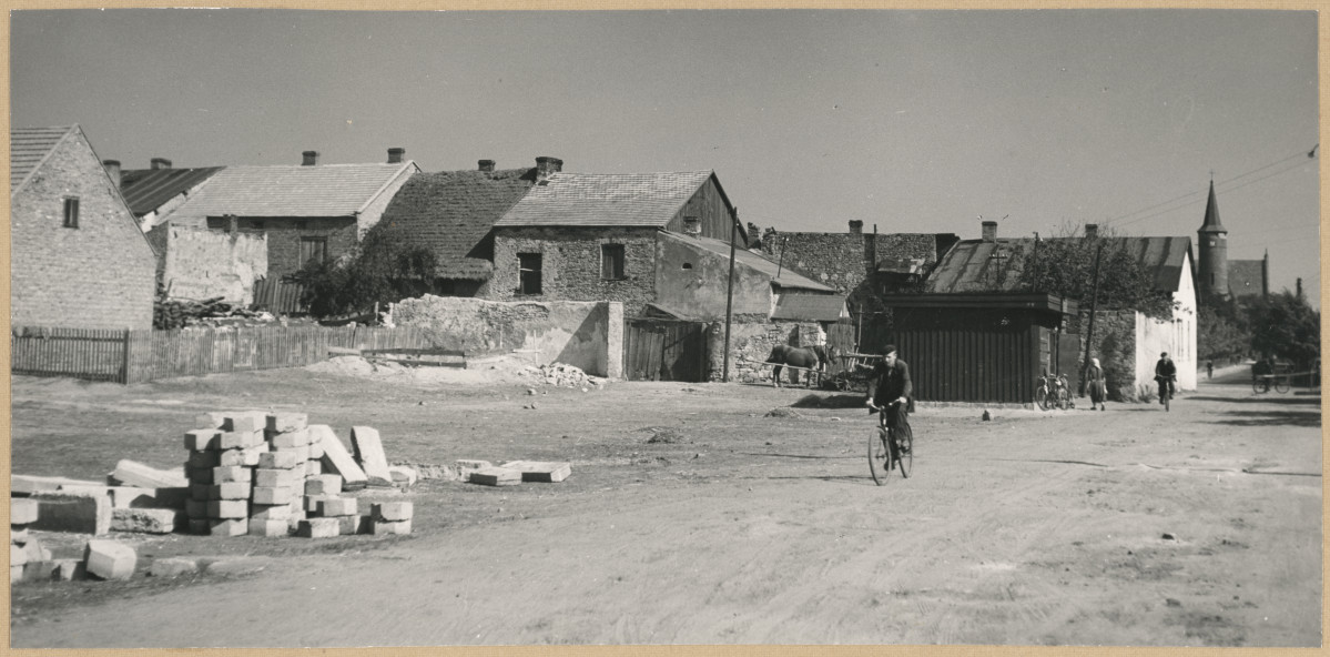 Widok fragmentu miasta, skan 1