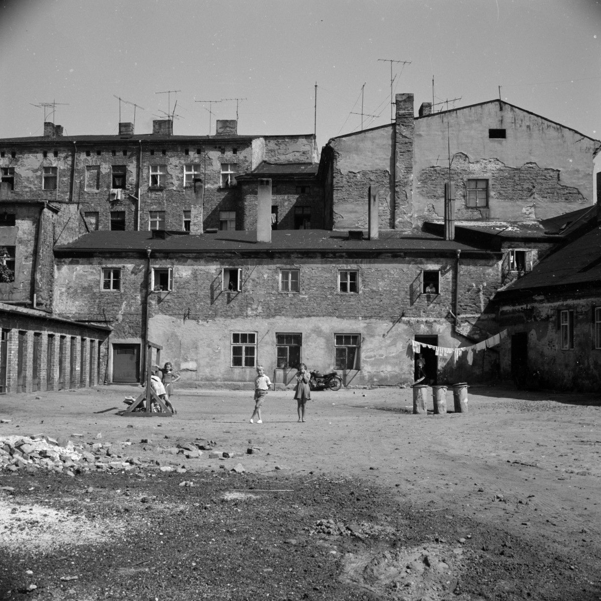 oficyna - elewacja od podwórza, skan 1