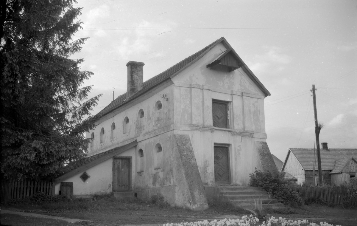 lamus - spichlerz, elewacja szczytowa., skan 1