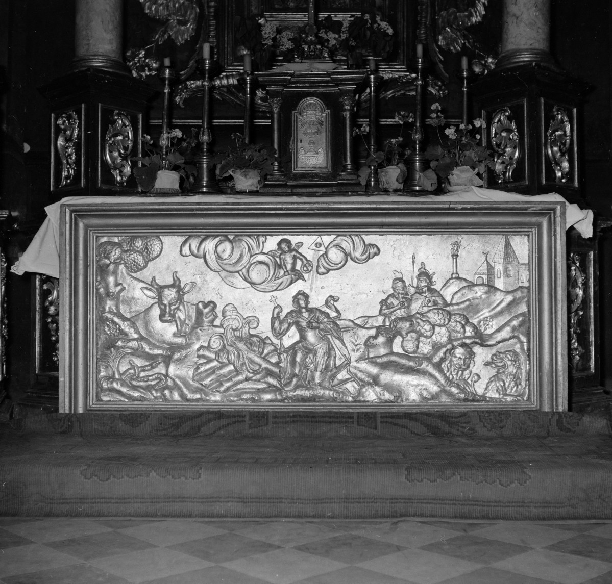 kościół Karmelitów - antepedium , skan 1