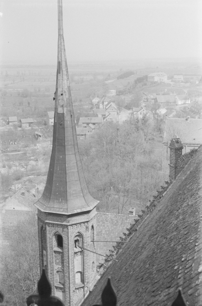 płn.-wsch. wieżyczka Bazyliki archikatedralnej Wniebowzięcia Najświętszej Maryi Panny i św. Andrzeja we Fromborku, skan 1