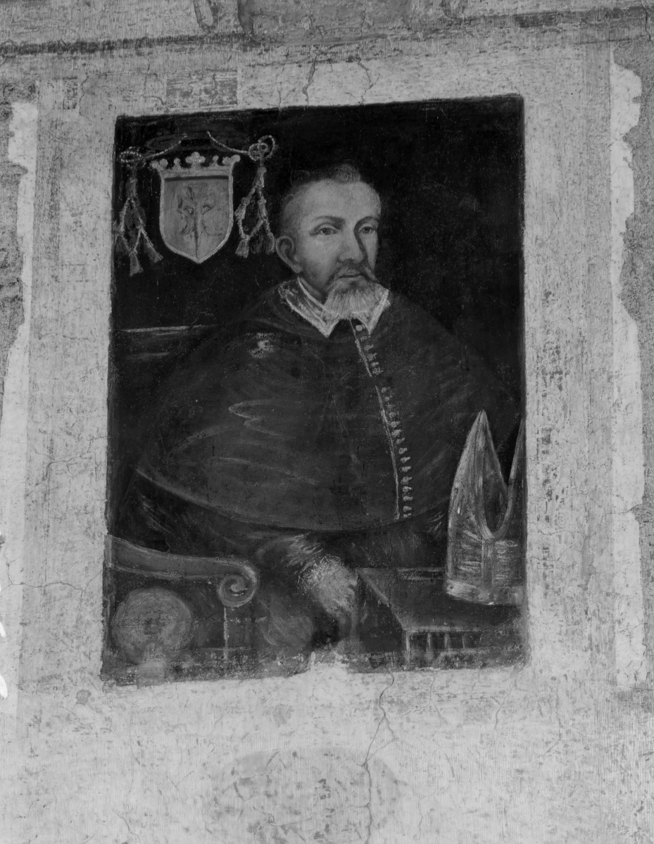pałac Biskupów Krakowskich - Izba Stołowa Górna /sala portretowa/ /I p./ - ściana południowa - Marcina Szyszkowskiego, skan 1