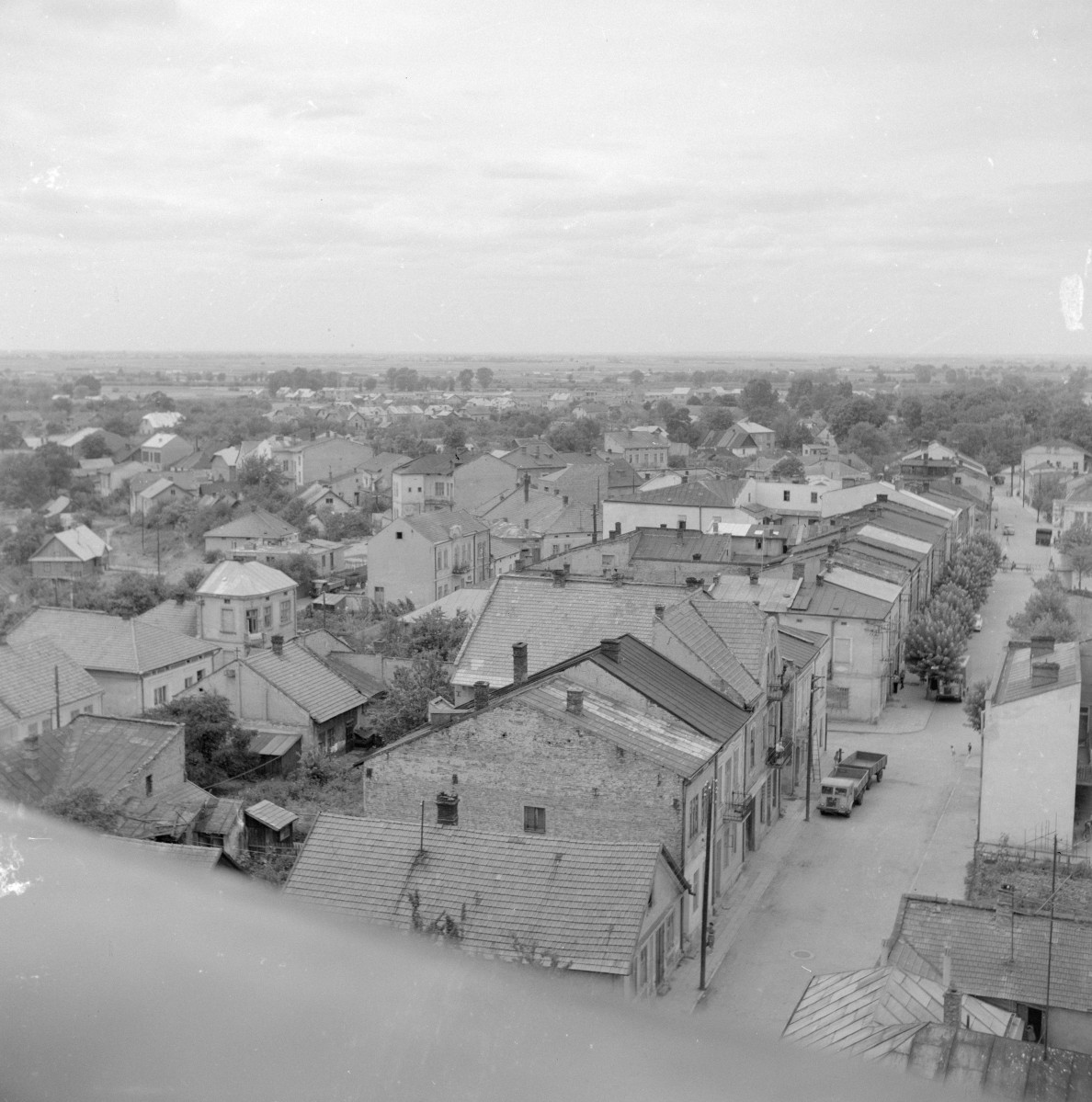 fragment panoramy miasta, skan 1