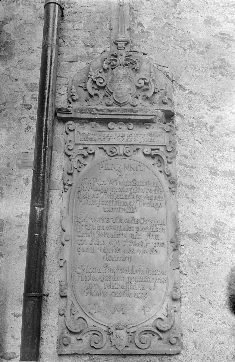 kościół pw. Oczyszczenia NMP - epitafium, skan 1