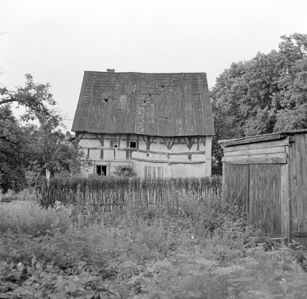 dom - elewacja ryglowa, skan 1