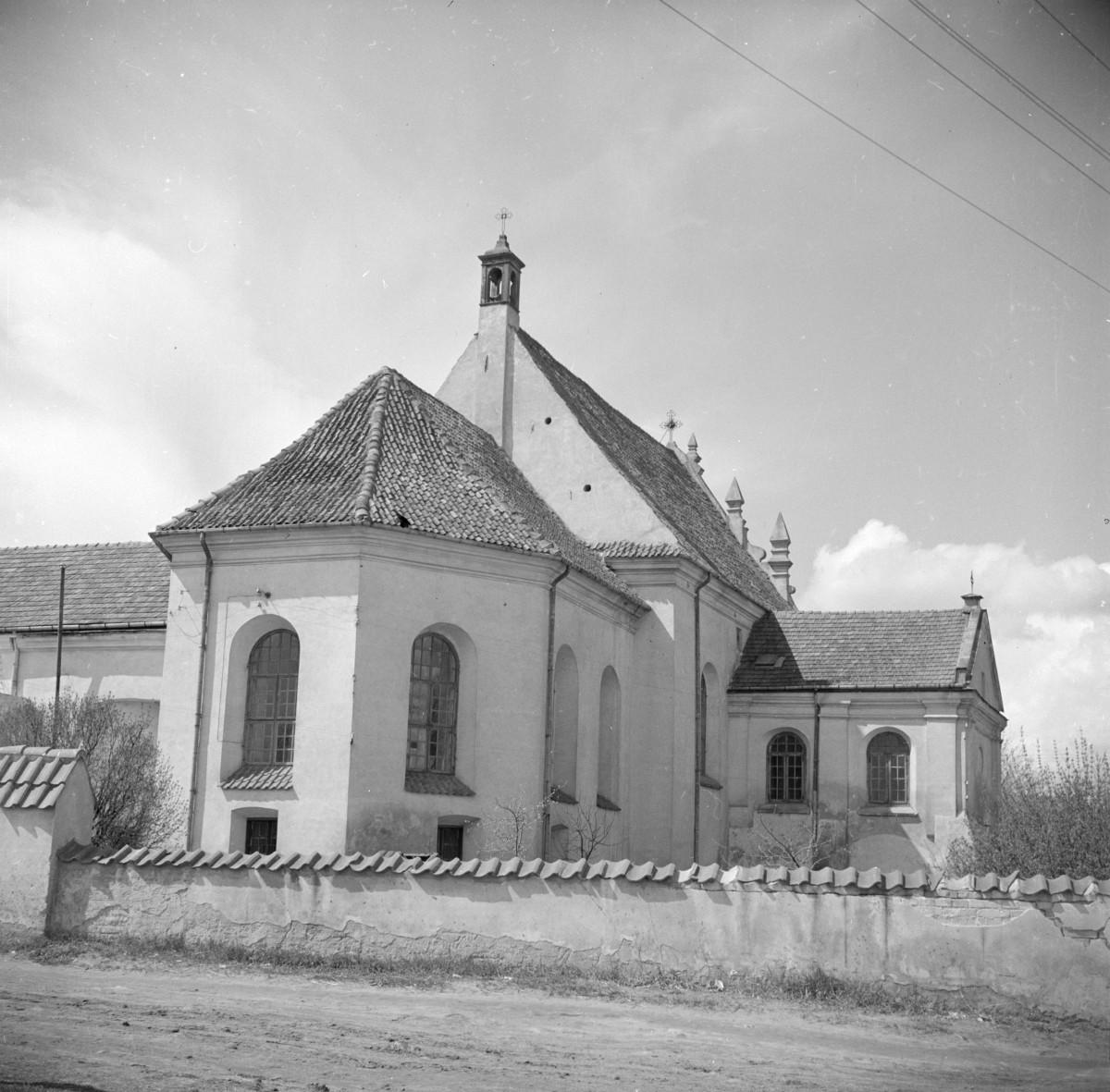 kościół św. Józefa - elewacja prezbiterium  , skan 1