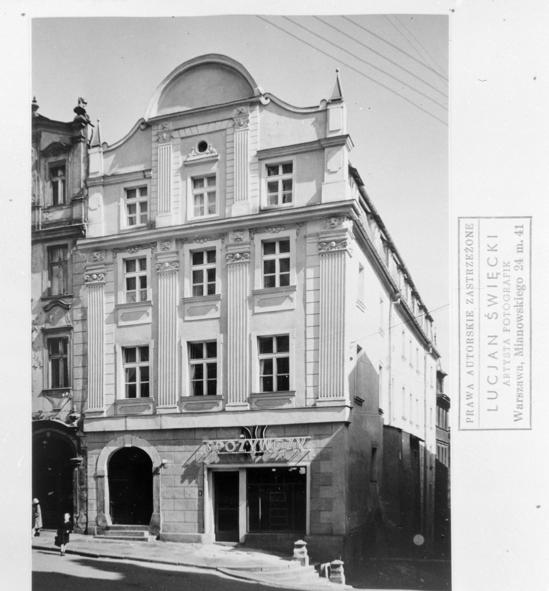 rynek - kamienica, fasada, skan 1