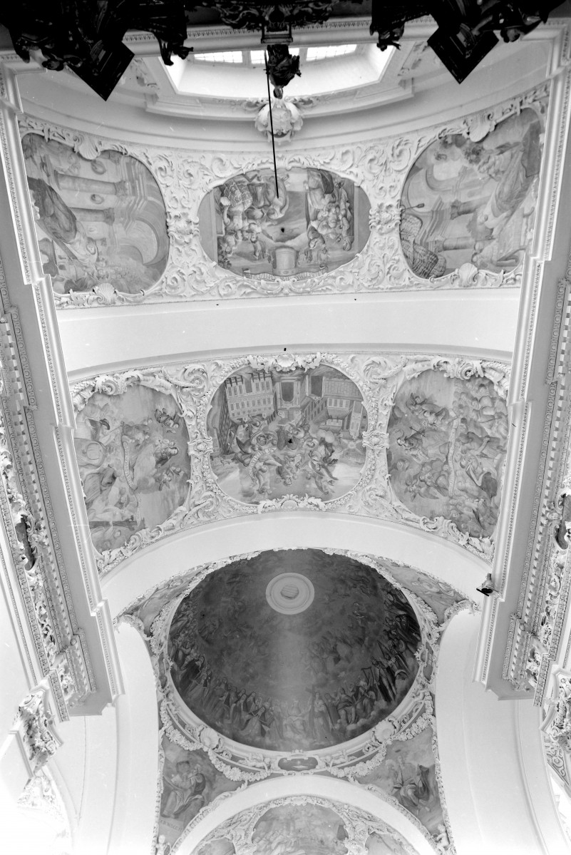 Kościół pw. NMP i św. Mikołaja - sklepienie transeptu, skan 1