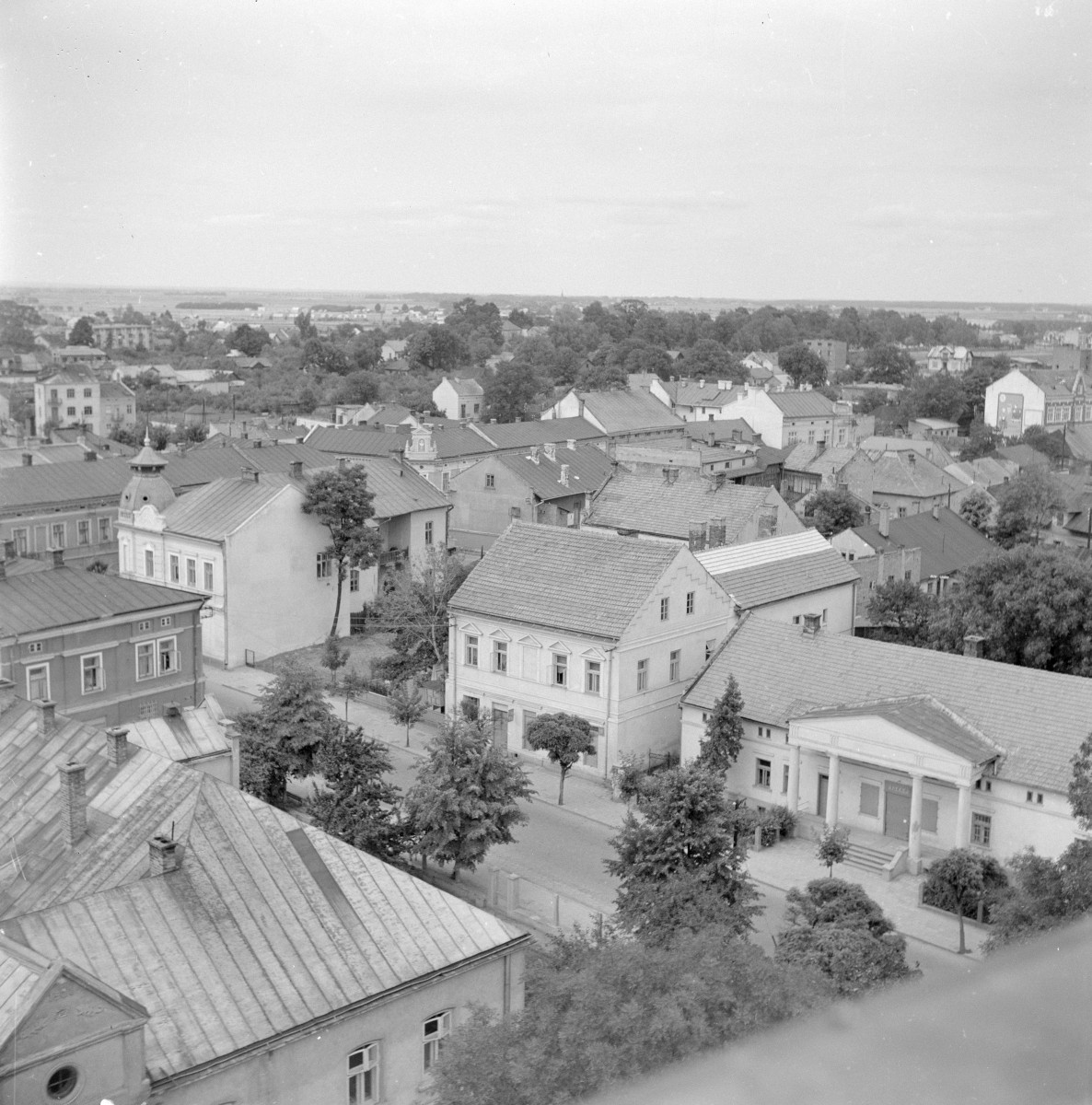fragment panoramy miasta, skan 1