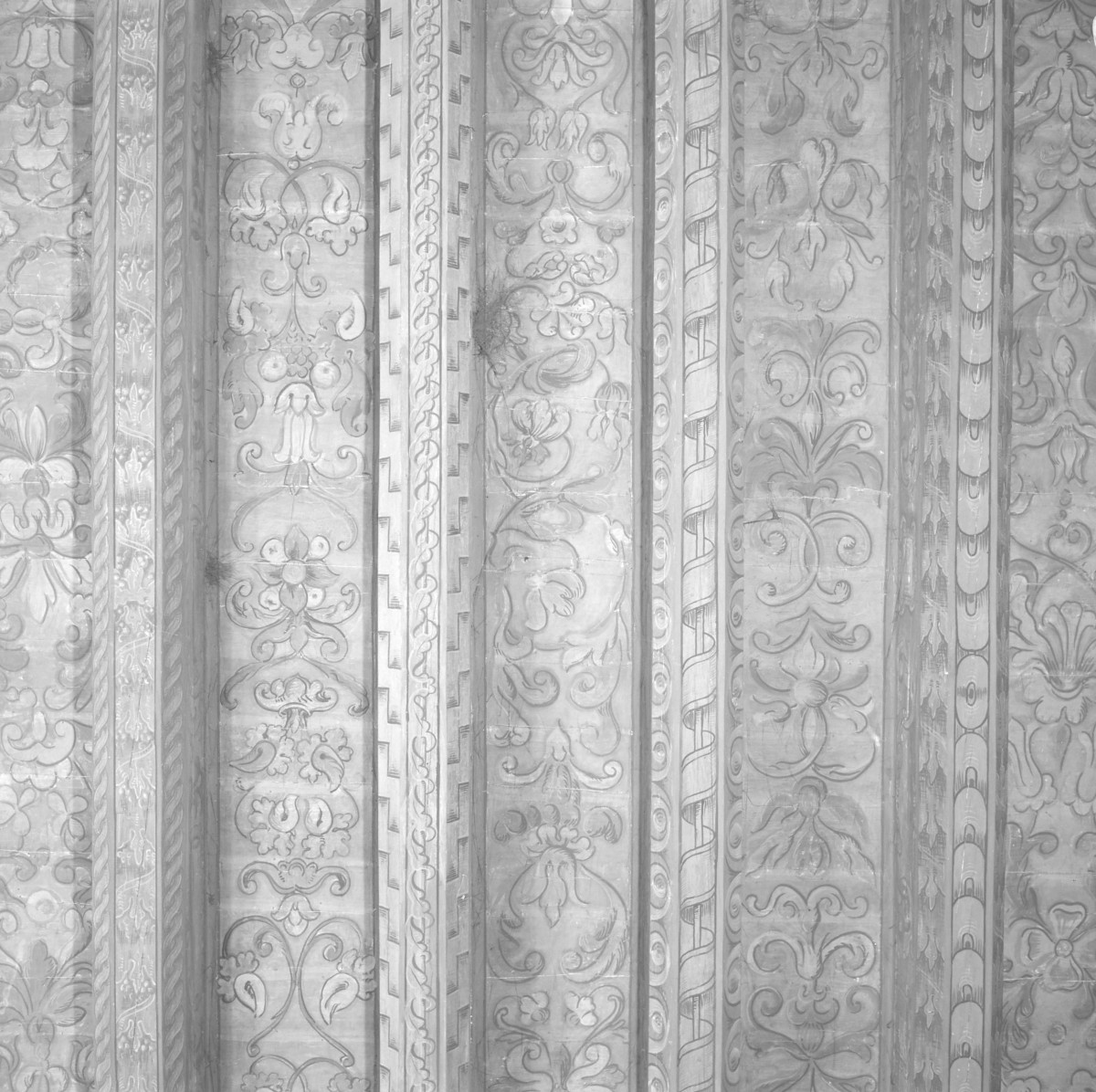 pałac Biskupów Krakowskich - Pierwszy Pokój Biskupi /I p./ - fragment stropu, skan 1