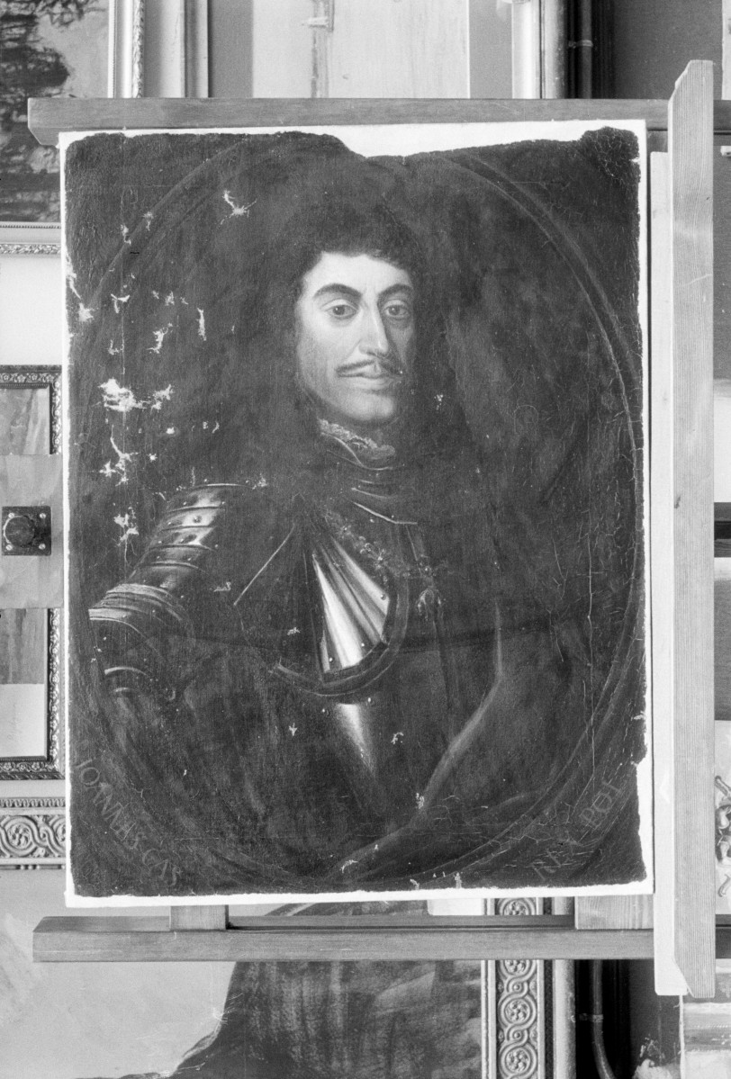 Muzeum Narodowe w Poznaniu, autor nieznany "Portret Jana Kazimierza", 590x790 mm, skan 1